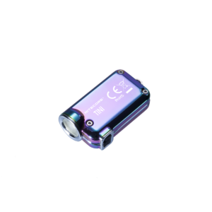 TINI SS — Mini breloc de lumină din oțel inoxidabil Reîncărcabilă Micro USB, 380 Lumeni, 64 Metri