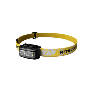 NU17 — Lanterna frontală ultra ușoară pentru începători. Lanterna Frontală, Reîncărcabilă Micro USB, 130 Lumeni, 43 Metri