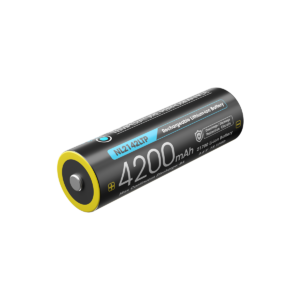 NL2142LTHPR — Capacity: 4200 mAh Voltage: 3.6V Continuous Discharge Current: 15A MAX Length: 76.8±0.3mm / 3.02"±0.01" Diameter: ≤22.3mm / 0.88"