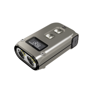 TINI2 Ti — Cu o putere maximă de 500 de lumeni, versiunea TINI2 Ti Titan este o lumină inteligentă pentru breloc dual-core,...