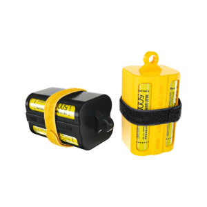 NBM41 — Magazin portabil cu baterii multifuncționale. Weight: 53±3g Dimensions: 50mm x 54.6mm x 99.4mm Compatible with: 21700 batteries, 18650 batteries...