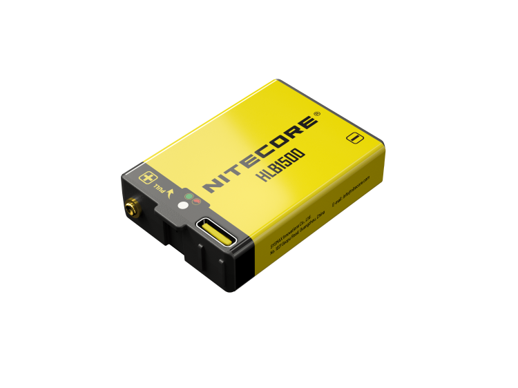 HLB1500 — Acumulator Li-ion reîncărcabil dedicat, de 1.500 mAh, cu încărcare USB-C.