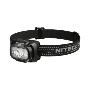 NU33 — Lanternă frontală NITECORE NU33, cu flux maxim de 700 lm și distanță de iluminare de până la 135 m.