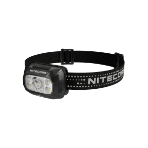 NU30 — Lanternă frontală NITECORE NU30, cu flux maxim de 500 lm și distanță de iluminare de până la 130 m.